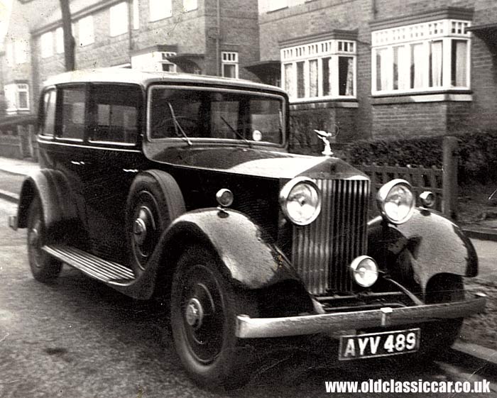 A RollsRoyce 20 25 of the 1930s