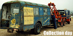 Dodge is collected by a 40s Foden lorry