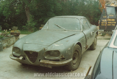 John's Zagato-bodied Alfa 2600 coupe