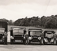 Army vehicle line-up