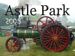 Steam traction engine at Astle Park in 2005