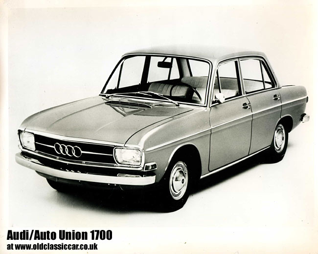 Not perhaps the most exciting car from Auto Union's past but smart and 