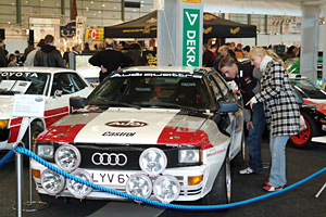 Audi Quattro rally car