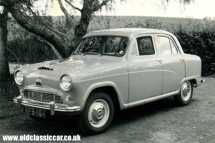 A brand new Austin A50 car