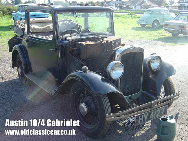 Austin Ten cabrio seen running for the first time in 35+ years