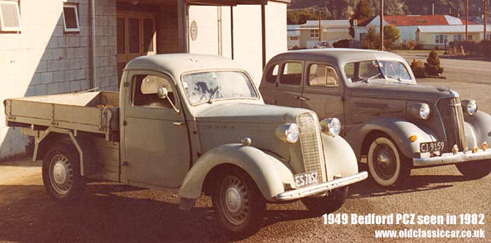 Photo of the Bedford pickup back in 1982