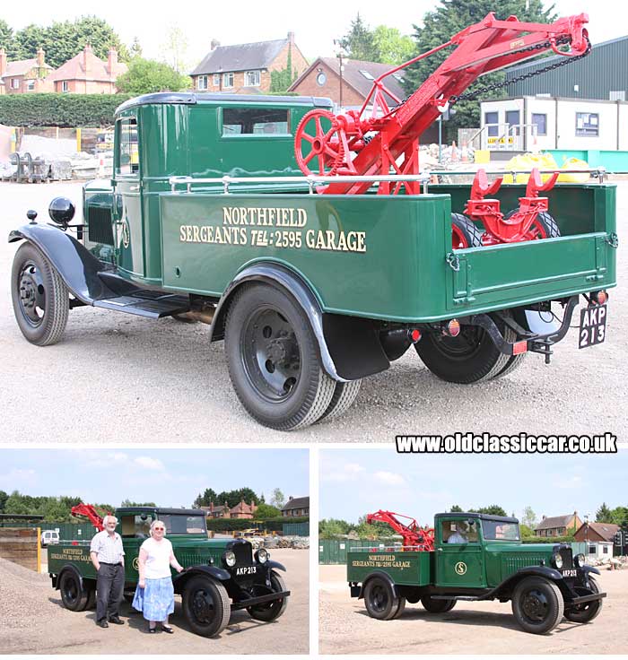 Classic Bedford WHG lorry