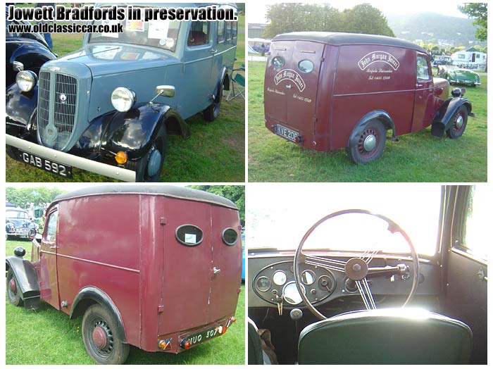Some preserved Bradford vans