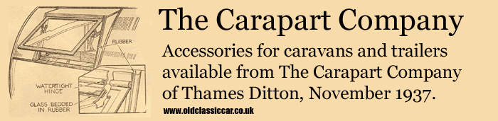 Carapart caravan accessories and period fittings