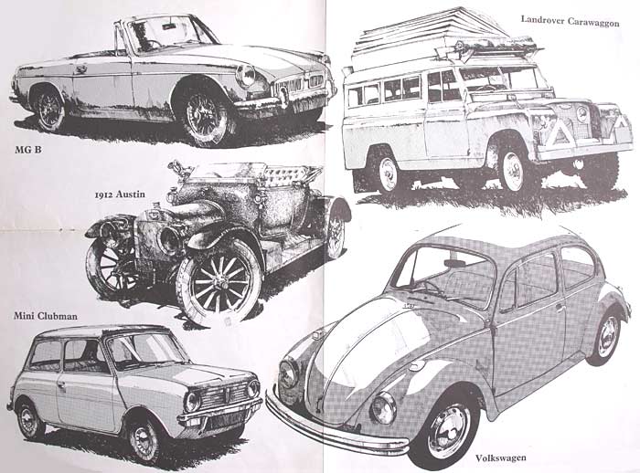 Picture of the Land Rover Carawaggon and other cars