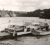 Old car ferry service