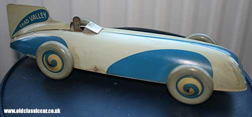 Chad Valley land speed record car toy