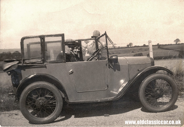 A vintage Austin 7 Chummy motor-car