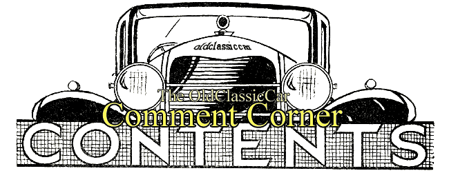 comments contents page