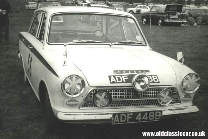 A Ford Consul Cortina Mk1