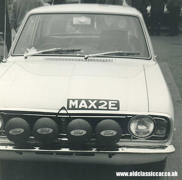 Jim sent this photo of a Bower's Mk2 Ford Cortina taxi probably seen here