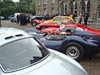 Car line-up at Cholmondeley