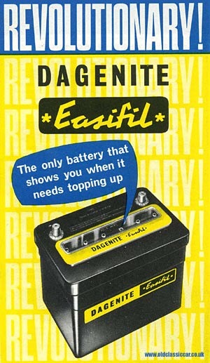 Dagenite car battery