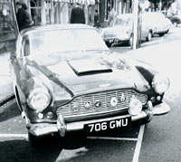 An Aston Martin car