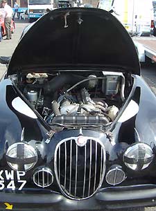 Jaguar Mk1 at Donington