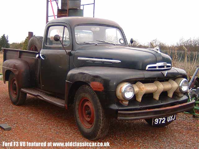 flathead Ford V8 from 1951 again in very original condition and all the