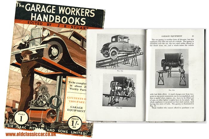 The cover of Garage Workers Handbook number 1
