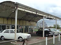 Car dealership located at Prees, nr Whitchurch in Shropshire