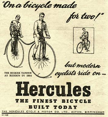 Hercules bicycles