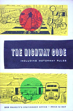 Cover of the Highway Code from 1963