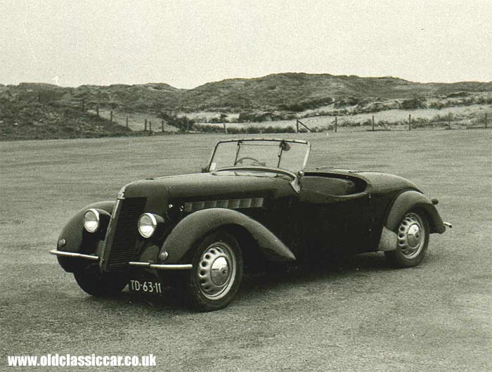 A rare Imperia TA8 roadster from Belgium (TD-63-11).