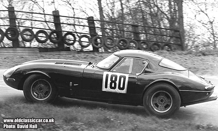 The car was originally built by Jaguar Cars to compete in the GT 