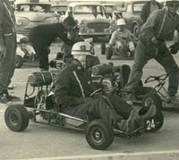 Historic racing go-karts