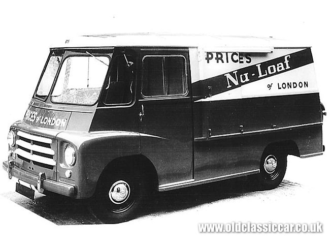Austin Morris LD The 1 ton LD van came with a body capacity of 235 cubic