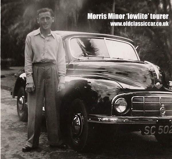 Morris Minor tourer/convertible