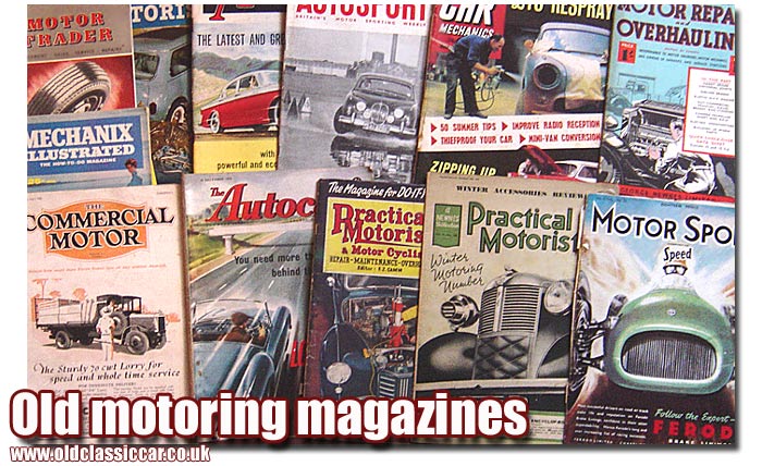 Car magazine covers