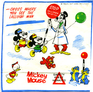 Mickey Mouse hankie no.2
