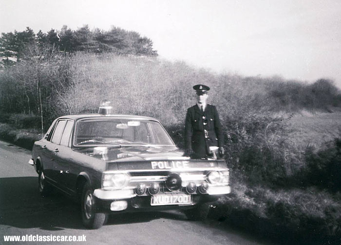 The later Mk4 Zephyr police car