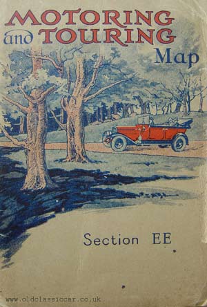 1920s Motoring map