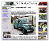 Dodge website, set up in 2003