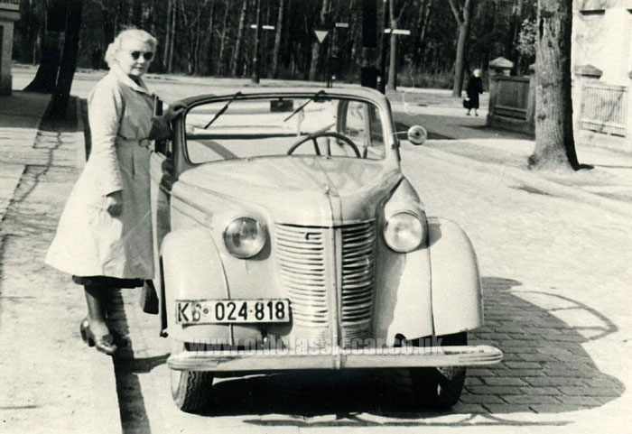 The Opel Olympia OL38 of 1937 1940 saloon and cabriolet
