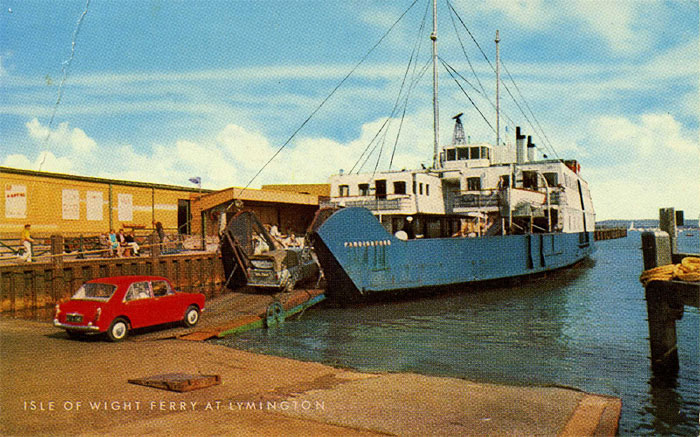 Lymington car ferry
