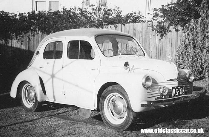 A 1951 Renault 760 4CV in Australia