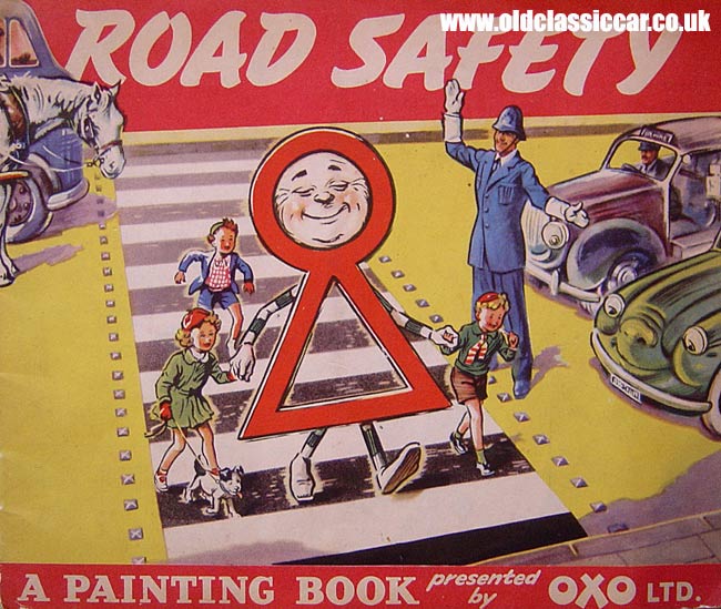 Road safety booklet from the 1950s