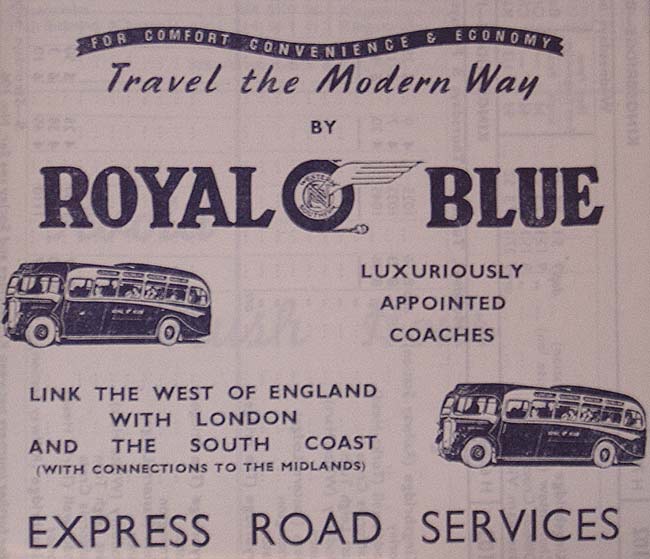 Royal Blue coach services