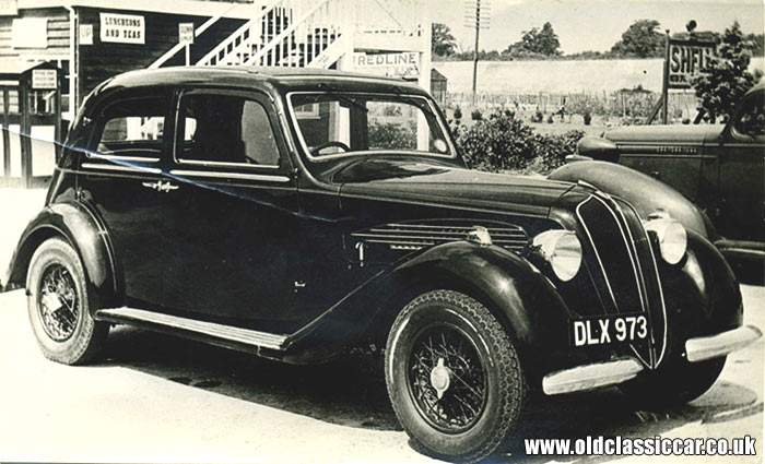 Classic Bianchi S9 car of 1937