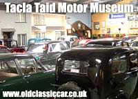 Tacla Taid motor museum in Wales