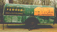 The trailer that the Dodge once towed