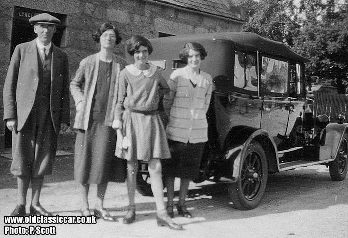 Vintage Morris car