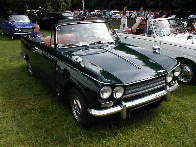Re Triumph Herald Always wanted a black Vitesse convertible