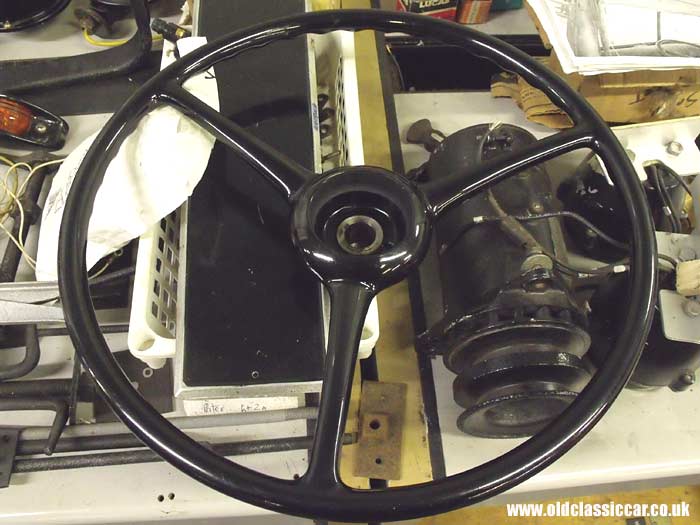 Original spec steering wheel for the truck